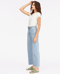 3 Free Fall Indigo - Vaquero de pata ancha para Mujer Azul F3PN04BIF2 Billabong