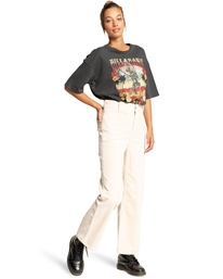 3 Gold - Pantalón de Pana para Mujer Blanco F3PT01BIF2 Billabong