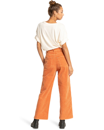 4 Gold - Pantalon en velours pour Femme Beige F3PT01BIF2 Billabong