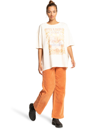 5 Gold - Pantalon en velours pour Femme Beige F3PT01BIF2 Billabong