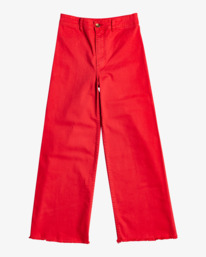 5 Free Fall - Pantalón de pata ancha para Mujer Rojo F3PT03BIF2 Billabong