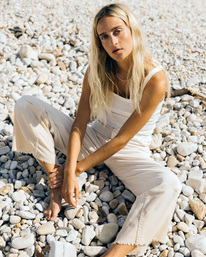 0 Free Fall 2022 - Pantalon ample pour Femme Blanc F3PT03BIF2 Billabong