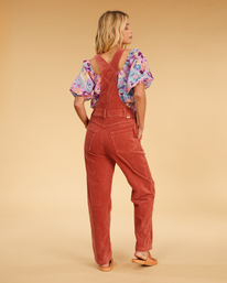 3 Salty Blonde One Of A Kind - Salopette pour Femme Marron F3PT07BIF2 Billabong