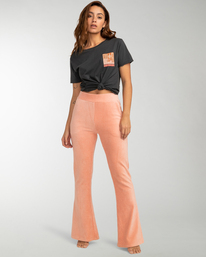1 Hit A Cord - Pantalon côtelé pour Femme Rose F3PV07BIF2 Billabong
