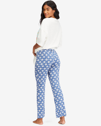 2 Going High - Pantalon en maille évasé pour Femme Bleu F3PV22BIF2 Billabong
