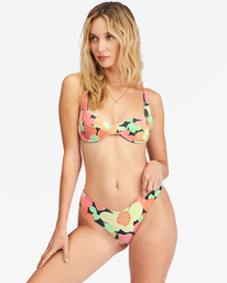 3 Pretty Daze Fiji - Braguita de bikini reversible para Mujer Marron F3SB08BIF2 Billabong