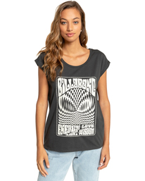 1 All Night - Camiseta para Mujer Negro F3SS20BIF2 Billabong