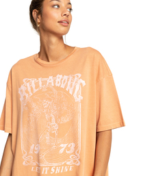 2 Let It Shine 2022 - T- shirt pour Femme Orange F3SS34BIF2 Billabong