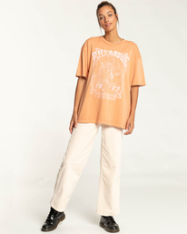 3 Let It Shine 2022 - T- shirt pour Femme Orange F3SS34BIF2 Billabong