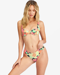 4 Pretty Daze Rev Underwire - Top de Bikini para Mujer Marron F3ST07BIF2 Billabong
