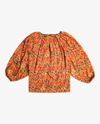 7 Peace And Love 2022 - Blouse manches longues pour Femme Marron F3TP08BIF2 Billabong