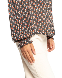 3 By Night - Blusa de manga larga para Mujer Negro F3TP09BIF2 Billabong