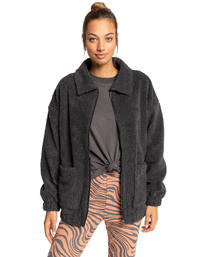 0 My Cozy - Sherpa- Fleece mit Reißverschluss für Frauen  F3WA05BIF2 Billabong