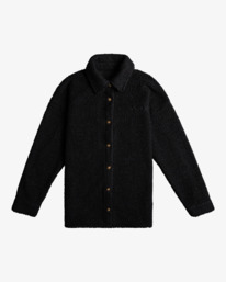 8 Story Teller - Jacke aus Sherpa- Fleece für Frauen Schwarz F3WA07BIF2 Billabong
