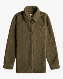 5 Story Teller - Chaqueta polar de sherpa para Mujer Marron F3WA07BIF2 Billabong
