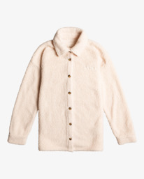 7 Story Teller - Sherpa fleecejack voor Dames  F3WA07BIF2 Billabong