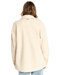 6 Story Teller - Sherpa fleecejack voor Dames  F3WA07BIF2 Billabong