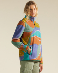 5 Boundary - Fleece für Frauen Grün F3WA11BIF2 Billabong