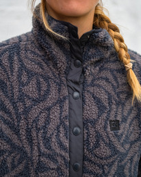 1 Switchback - Polar de cuello alto para Mujer Negro F3WA12BIF2 Billabong