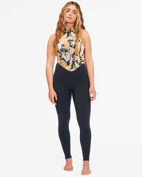 billabong, 2/2mm Salty Jane - Springsuit Long Jane pour Femme, JUNGLE NIGHT (5155) 2/2mm Salty Jane - Long Jane Springsuit for Women F42F10BIF2