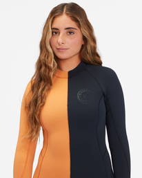 5 2/2mm Spring Fever 2022 - Langärmeliger Springsuit für Frauen Braun F42F31BIF2 Billabong