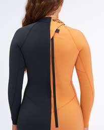 6 2/2mm Spring Fever 2022 - Langärmeliger Springsuit für Frauen Braun F42F31BIF2 Billabong