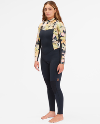 3 3/2mm Salty Dayz - Combinaison de surf zip poitrine pour Femme Noir F43F10BIF2 Billabong