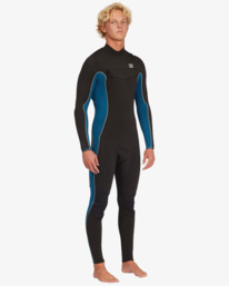 10 3/2mm Absolute - Chest Zip Wetsuit for Men Green F43M23BIF2 Billabong