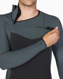 6 3/2mm Revolution - Chest Zip Wetsuit for Men Black F43M37BIF2 Billabong