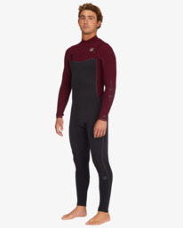 7 3/2mm Revolution - Chest Zip Wetsuit for Men Red F43M37BIF2 Billabong