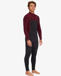 10 3/2mm Revolution - Chest Zip Wetsuit for Men Red F43M37BIF2 Billabong
