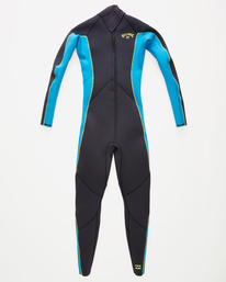 1 4/3mm Absolute - Back Zip Wetsuit for Boys Black F44B38BIF2 Billabong