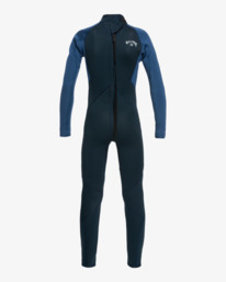 1 4/3mm Intruder - Back Zip Wetsuit for Boys 8 - 14 Blue F44B94BIF2 Billabong