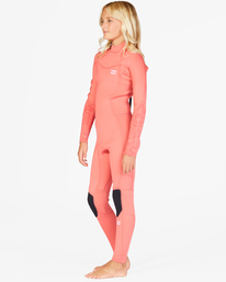 1 4/3 Synergy - Combinaison back zip pour Fille 8 - 14 Rouge F44G40BIF2 Billabong