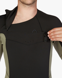 5 4/3mm Absolute 2022 - Chest Zip Wetsuit for Men Brown F44M24BIF2 Billabong