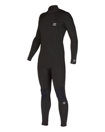 7 4/3mm Absolute 2022 - Combinaison de surf Back Zip pour Homme Noir F44M27BIF2 Billabong