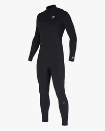 billabong, 4/3mm Furnace Natural - Neoprenanzug ohne Reißverschluss für Männer, BLACK (0019) 4/3mm Furnace Natural - Zipperless Wetsuit for Men F44M28BIF2
