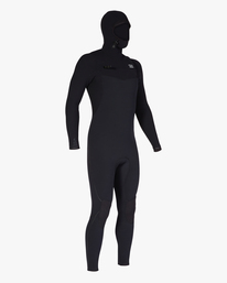 6 4/3mm Furnace Comp 2022 - Hooded Chest Zip Wetsuit for Men Black F44M29BIF2 Billabong