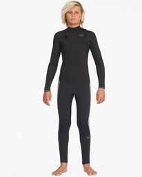 2 5/4 mm Absolute - Traje de Surf con Cremallera en el Pecho para Chicos Marron F45B35BIF2 Billabong