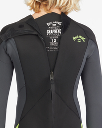 4 5/4mm Absolute - Back-Zip-Neoprenanzug für Jungen Grau F45B39BIF2 Billabong