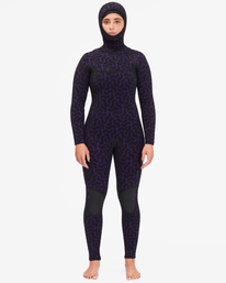 6 5/4mm Furnace Comp - Hooded Chest Zip Wetsuit for Women  F45F32BIF2 Billabong