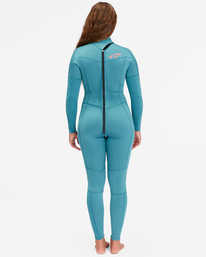 2 5/4mm Synergy - Combinaison back zip pour Femme Bleu F45F39BIF2 Billabong