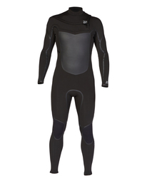 4 5/4mm Absolute Plus - Combinaison de surf zip poitrine pour Homme Noir F45M18BIF2 Billabong