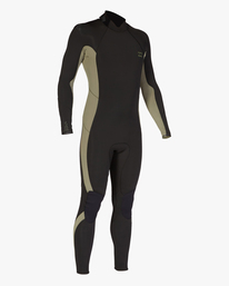 6 5/4mm Absolute 2022 - Back-Zip-Neoprenanzug für Männer Braun F45M28BIF2 Billabong