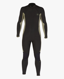 1 5/4mm Absolute 2022 - Back-Zip-Neoprenanzug für Männer Braun F45M28BIF2 Billabong