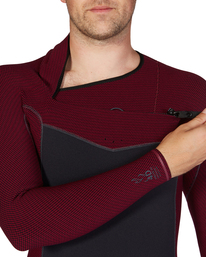 14 5/4mm Revolution - Chest Zip Wetsuit for Men Red F45M41BIF2 Billabong
