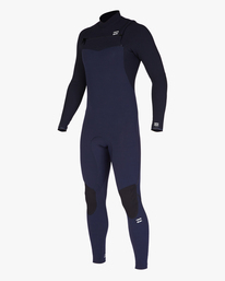 billabong, 5/4mm Furnace Comp - Chest-Zip-Neoprenanzug für Männer, NAVY (0021) 5/4mm Furnace Comp - Chest Zip Wetsuit for Men F45M71BIF2