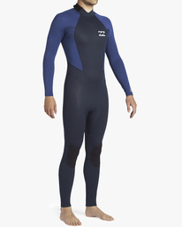 6 5/4mm Intruder - Back-Zip-Neoprenanzug für Männer Blau F45M95BIF2 Billabong