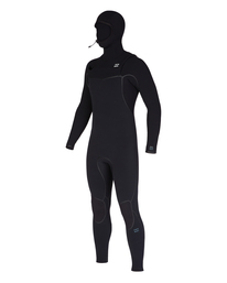 5 7/6mm Furnace - Chest- Zip Neoprenanzug mit Kapuze für Männer Schwarz F47M02BIF2 Billabong