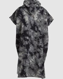 1 Billa - Toalla con capucha para cambiarse para Chicos Gris F4BR98BIF2 Billabong